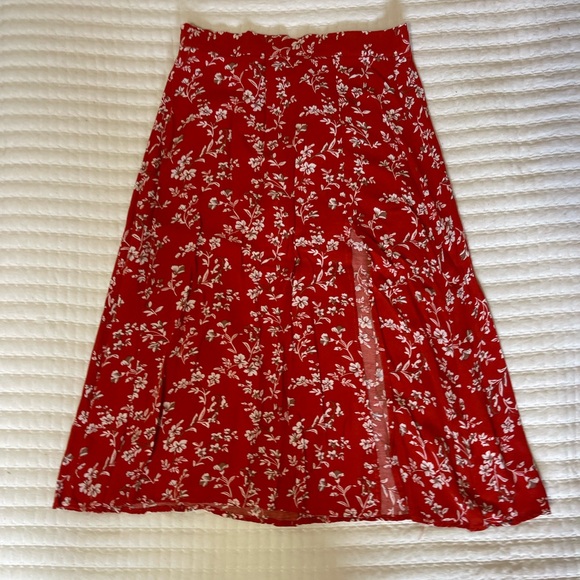SHEIN Dresses & Skirts - SHEIN floral vacay skirt